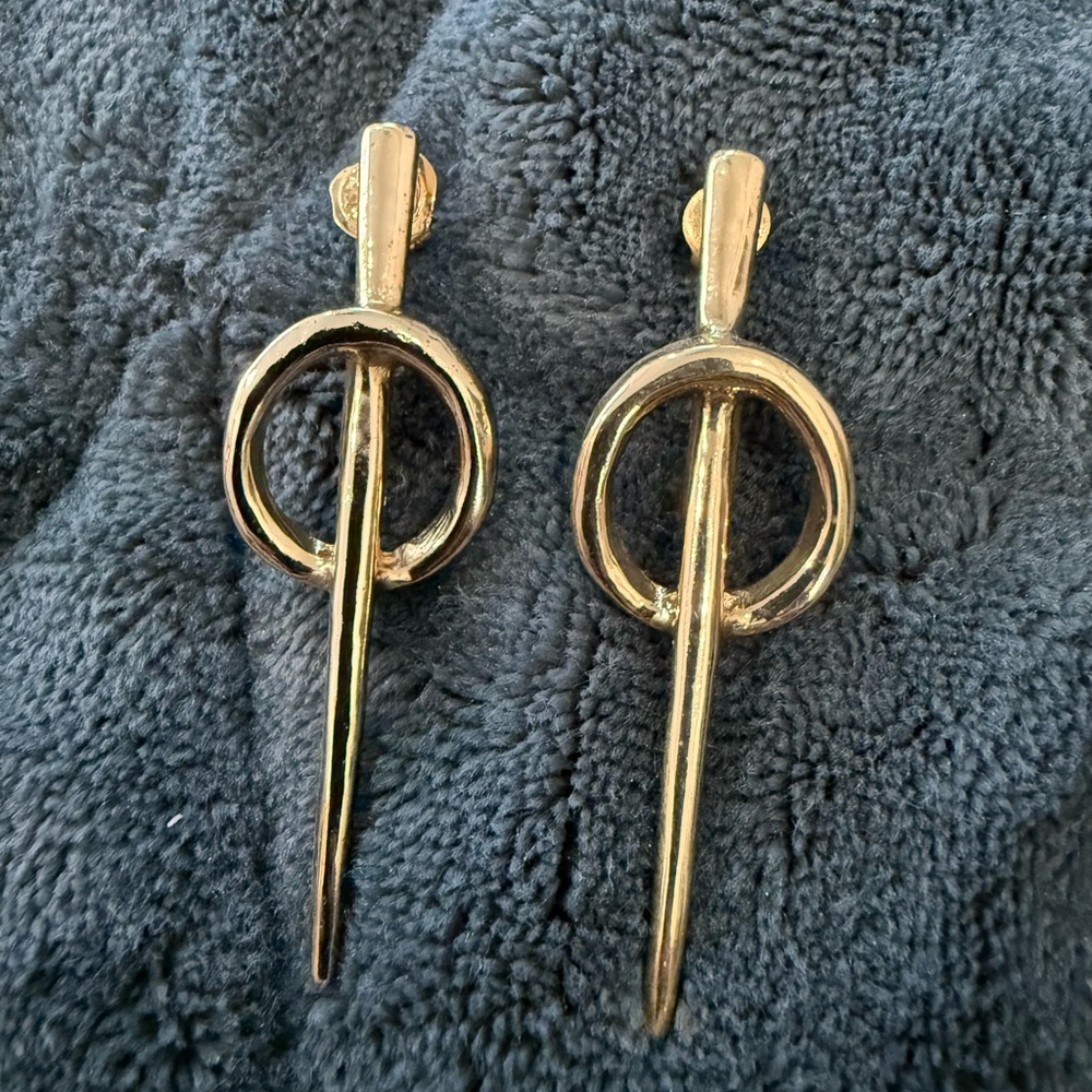 UNO de 50 Gold Earrings